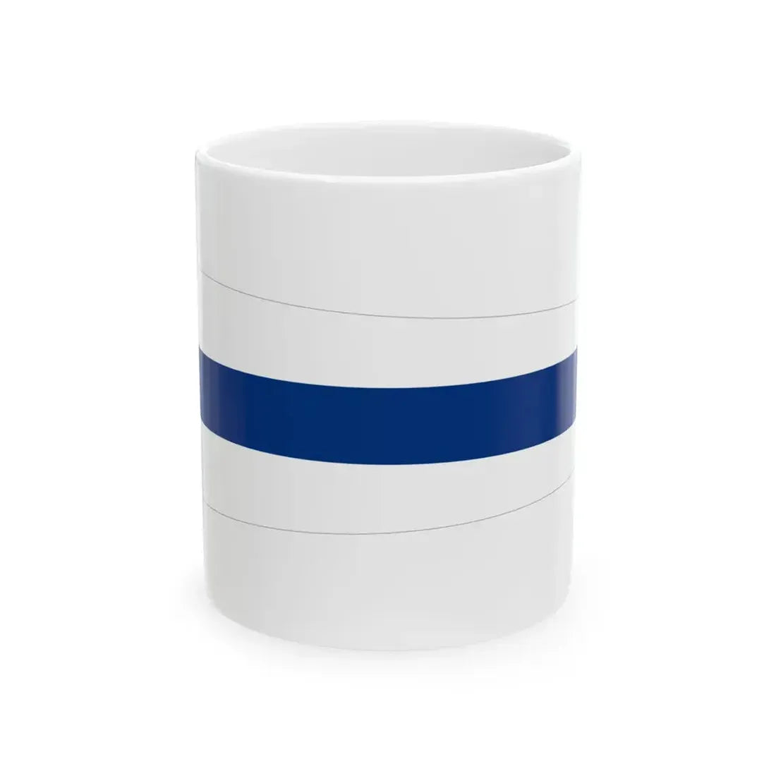 Pennant of Commander of Flotilla Finland (Finland) White Coffee Mug 11oz - Go Mug Yourself