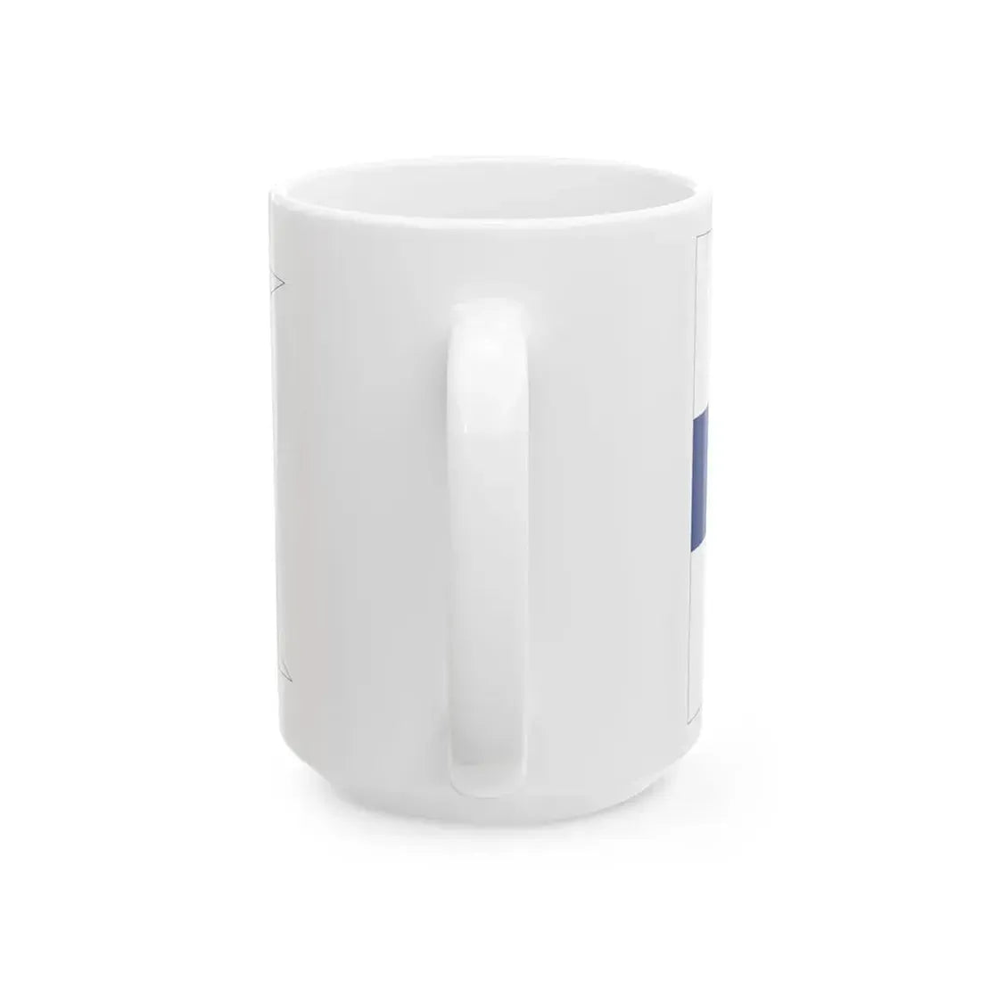 Pennant of Commander of Naval Squadron Finland (Finland) White Coffee Mug - Go Mug Yourself
