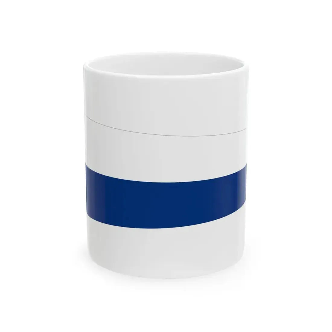 Pennant of Commander of Semi-Flotilla Finland (Finland) White Coffee Mug 11oz - Go Mug Yourself