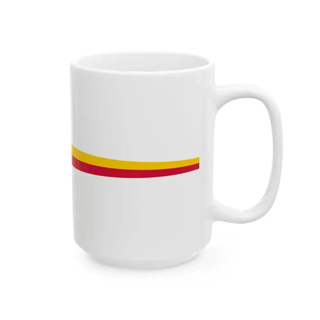 Pennant of Finland Proper (Finland) White Coffee Mug - Go Mug Yourself