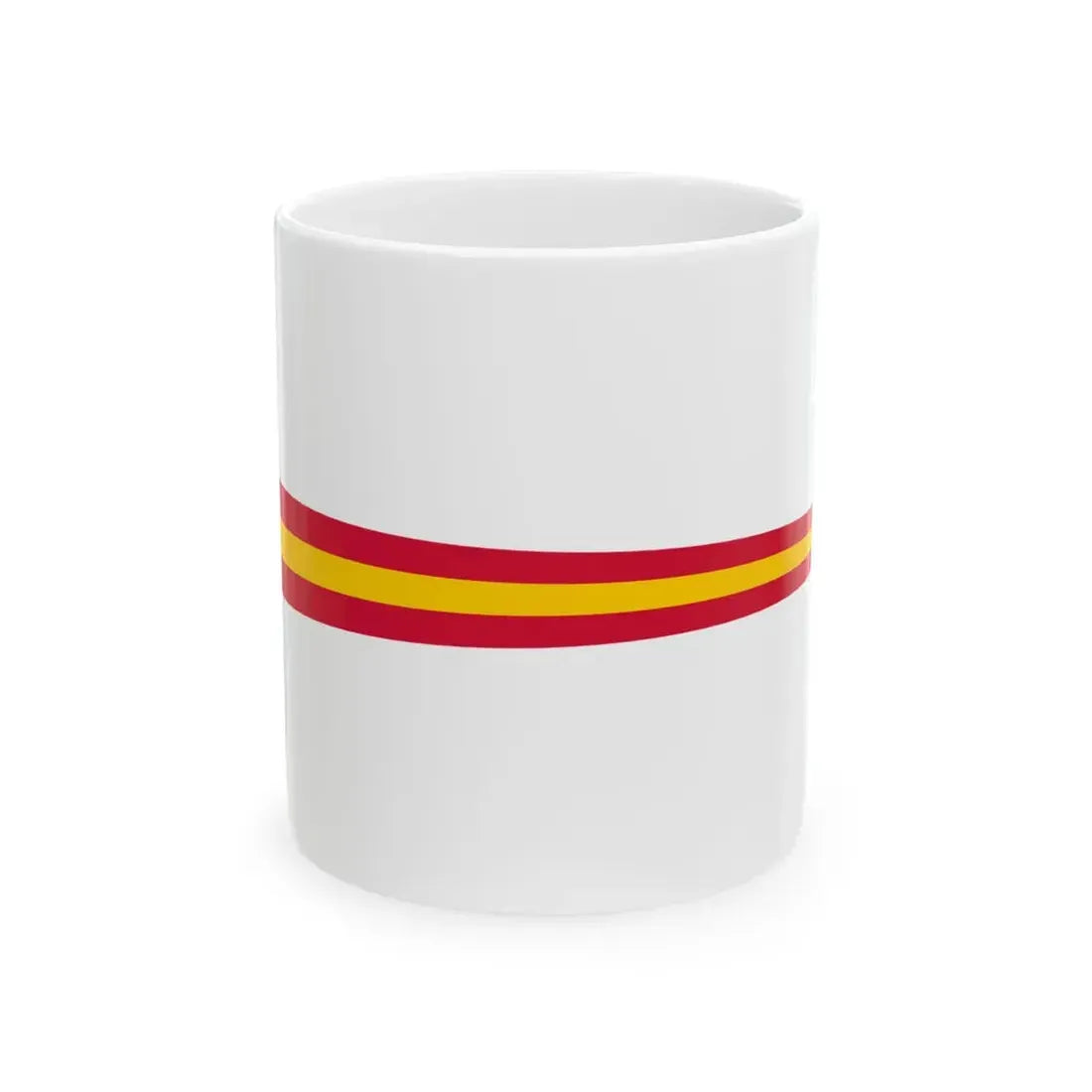 Pennant of Finland Swedish-speaking (Finland) White Coffee Mug 11oz - Go Mug Yourself