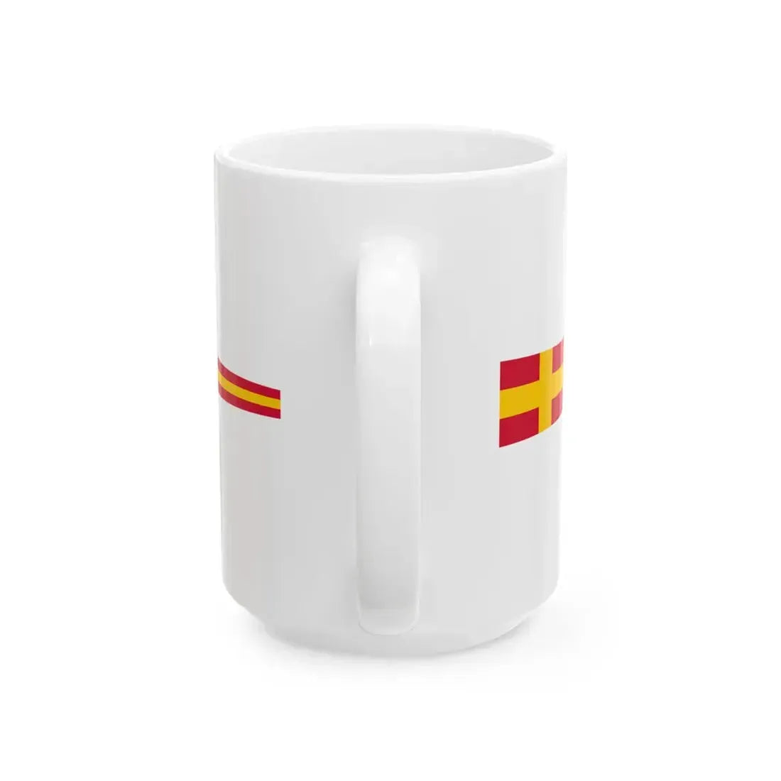 Pennant of Finland Swedish-speaking (Finland) White Coffee Mug - Go Mug Yourself