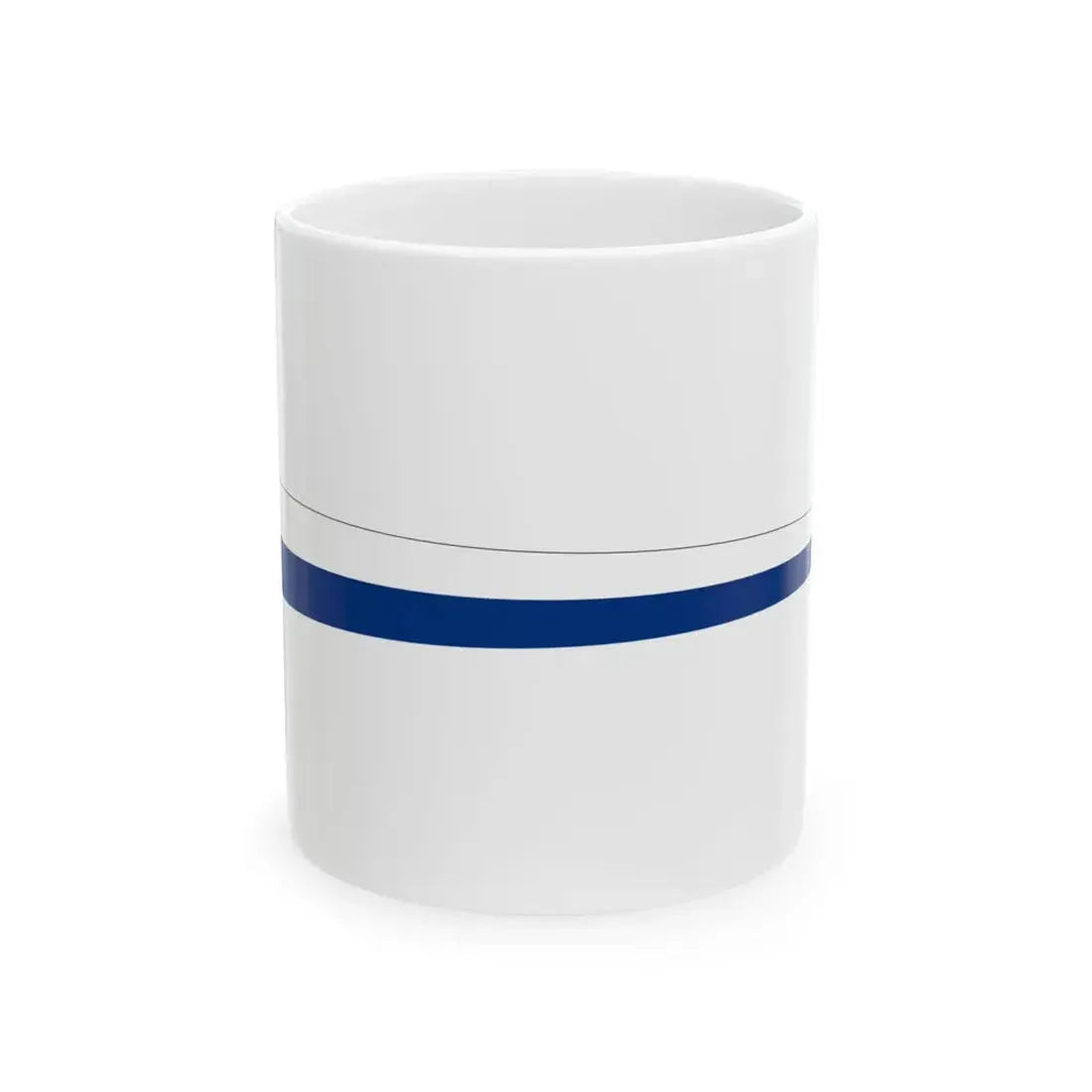 Pennant of historical province of Ostrobothnia (Finland) White Coffee Mug 11oz - Go Mug Yourself