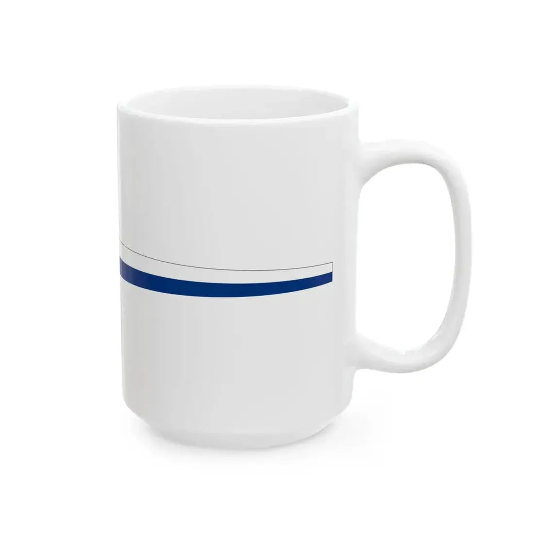 Pennant of historical province of Ostrobothnia (Finland) White Coffee Mug - Go Mug Yourself