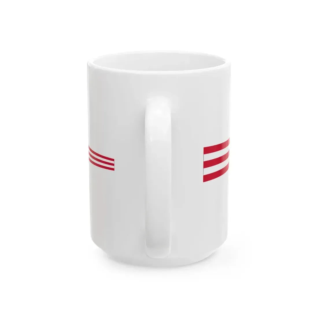 Pennant of Northern Karelia (Finland) White Coffee Mug - Go Mug Yourself