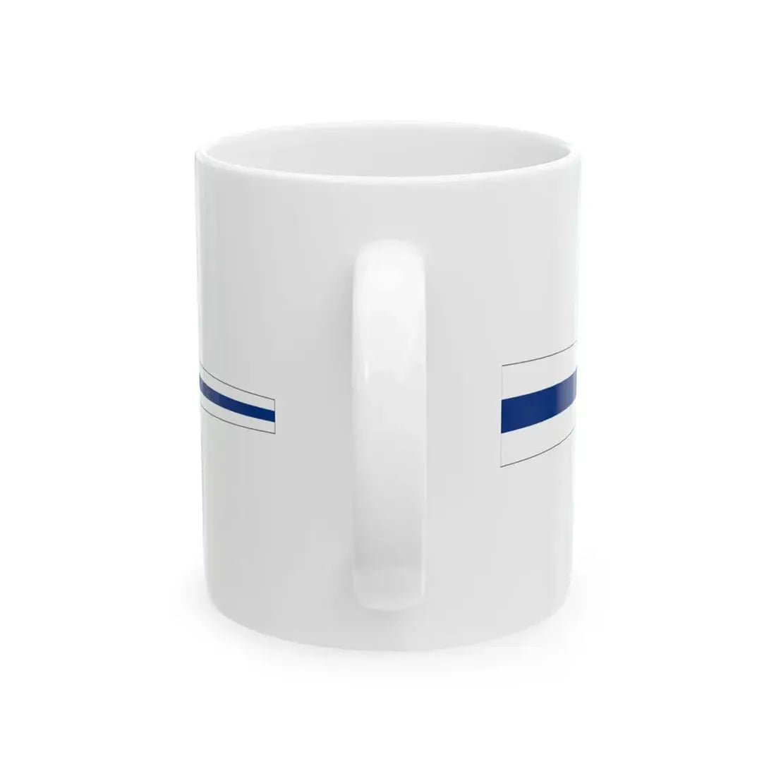 Pennant of Pohjois-Pohjanmaa (Finland) White Coffee Mug - Go Mug Yourself