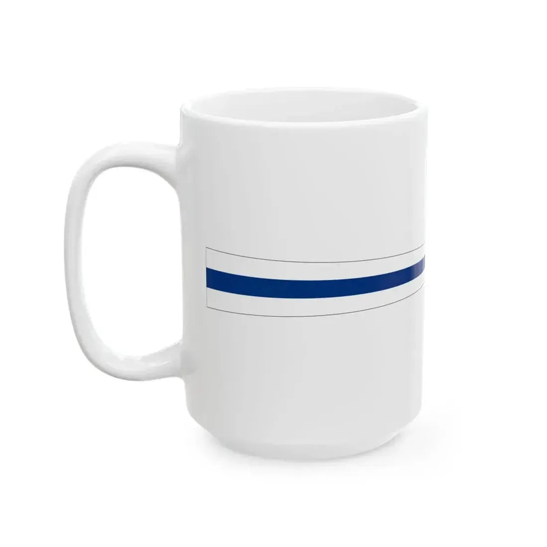 Pennant of Pohjois-Pohjanmaa (Finland) White Coffee Mug - Go Mug Yourself