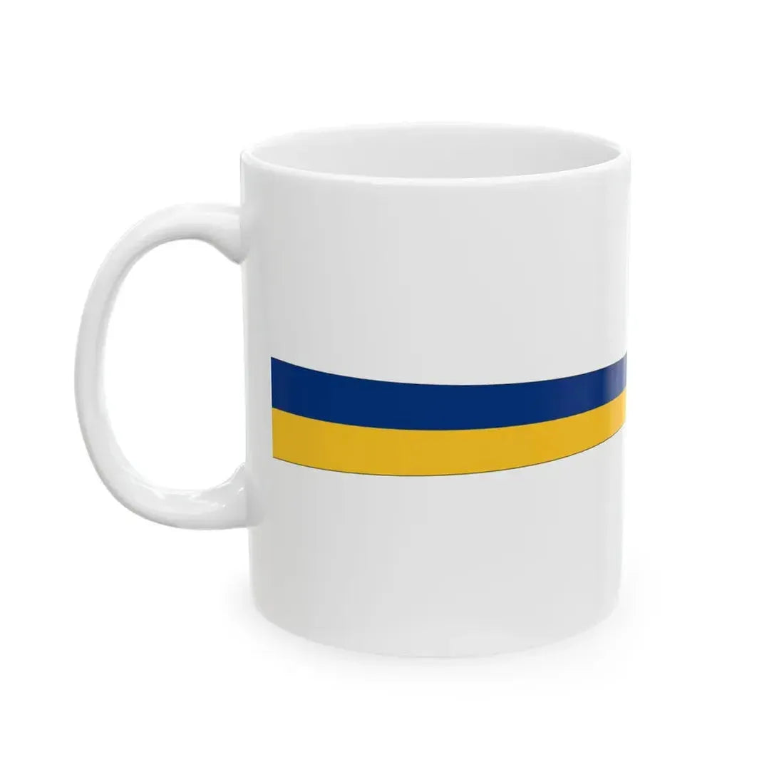 Pennant of Satakunta (Finland) White Coffee Mug - Go Mug Yourself