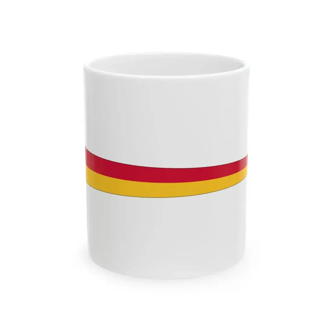 Pennant of Swedish-speaking Ostrobothnia (Finland) White Coffee Mug 11oz - Go Mug Yourself