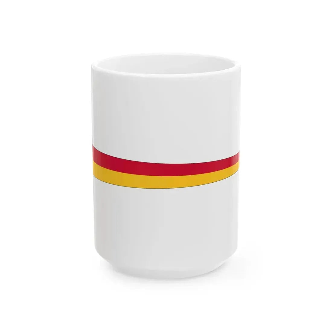 Pennant of Swedish-speaking Ostrobothnia (Finland) White Coffee Mug 15oz - Go Mug Yourself