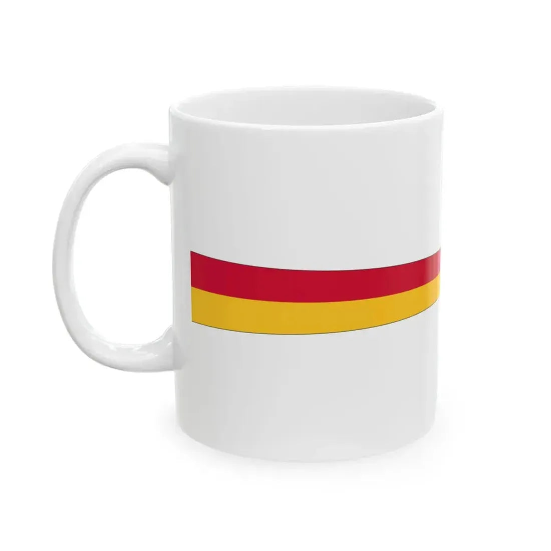Pennant of Swedish-speaking Ostrobothnia (Finland) White Coffee Mug - Go Mug Yourself