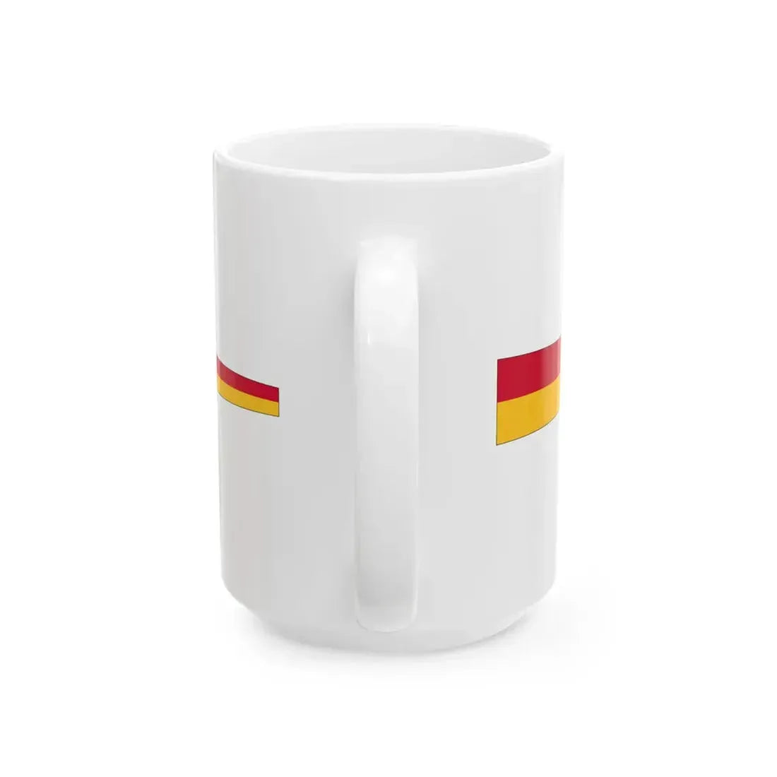 Pennant of Swedish-speaking Ostrobothnia (Finland) White Coffee Mug - Go Mug Yourself