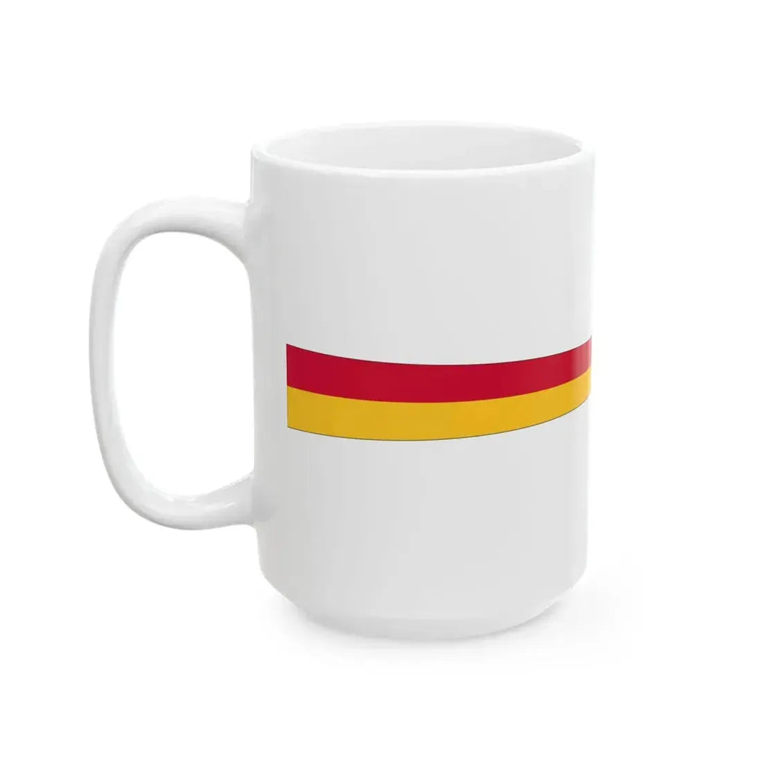 Pennant of Swedish-speaking Ostrobothnia (Finland) White Coffee Mug - Go Mug Yourself