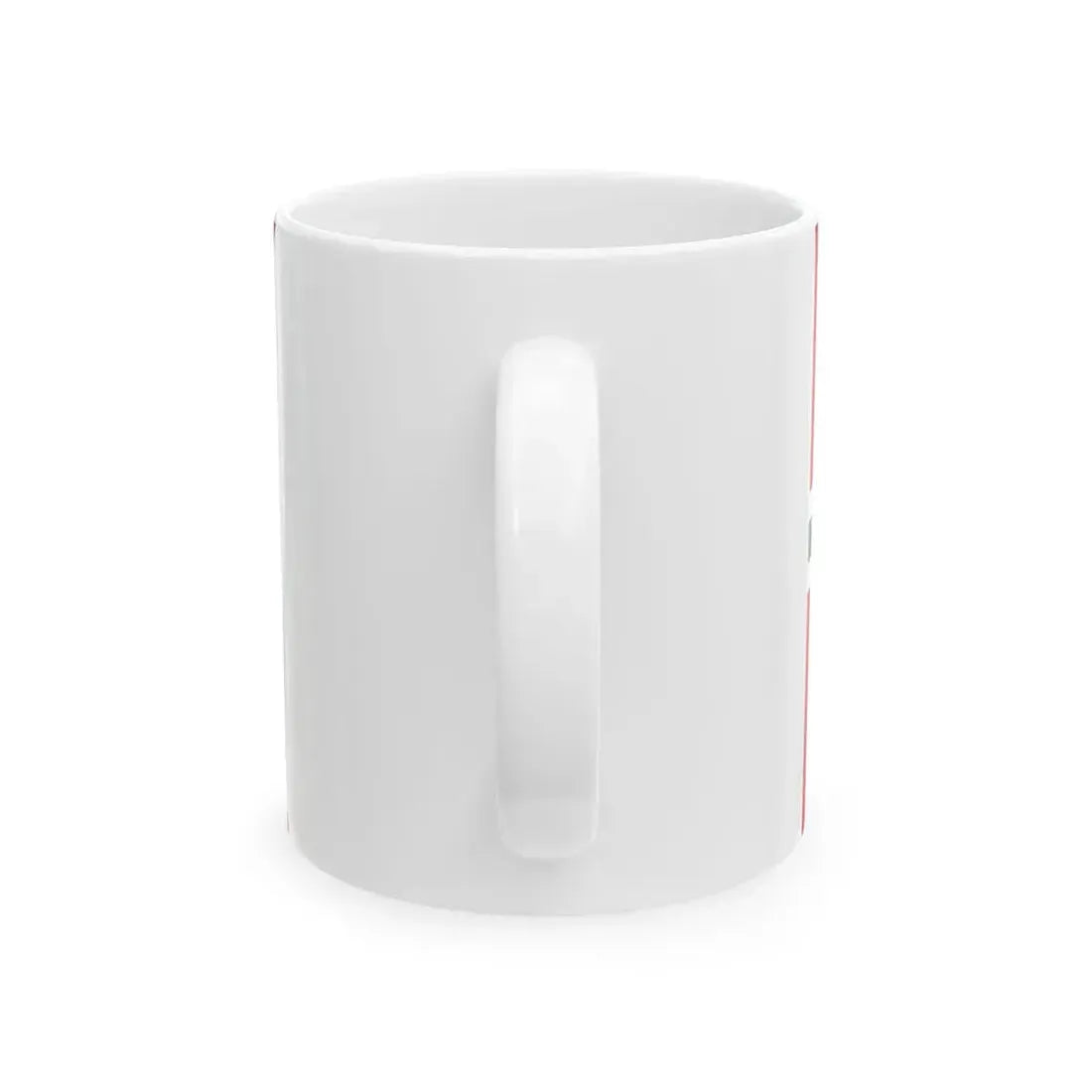 Pennant of the Commodore of Balaton-Furedi Yacht Club 1867 (Hungary) White Coffee Mug - Go Mug Yourself
