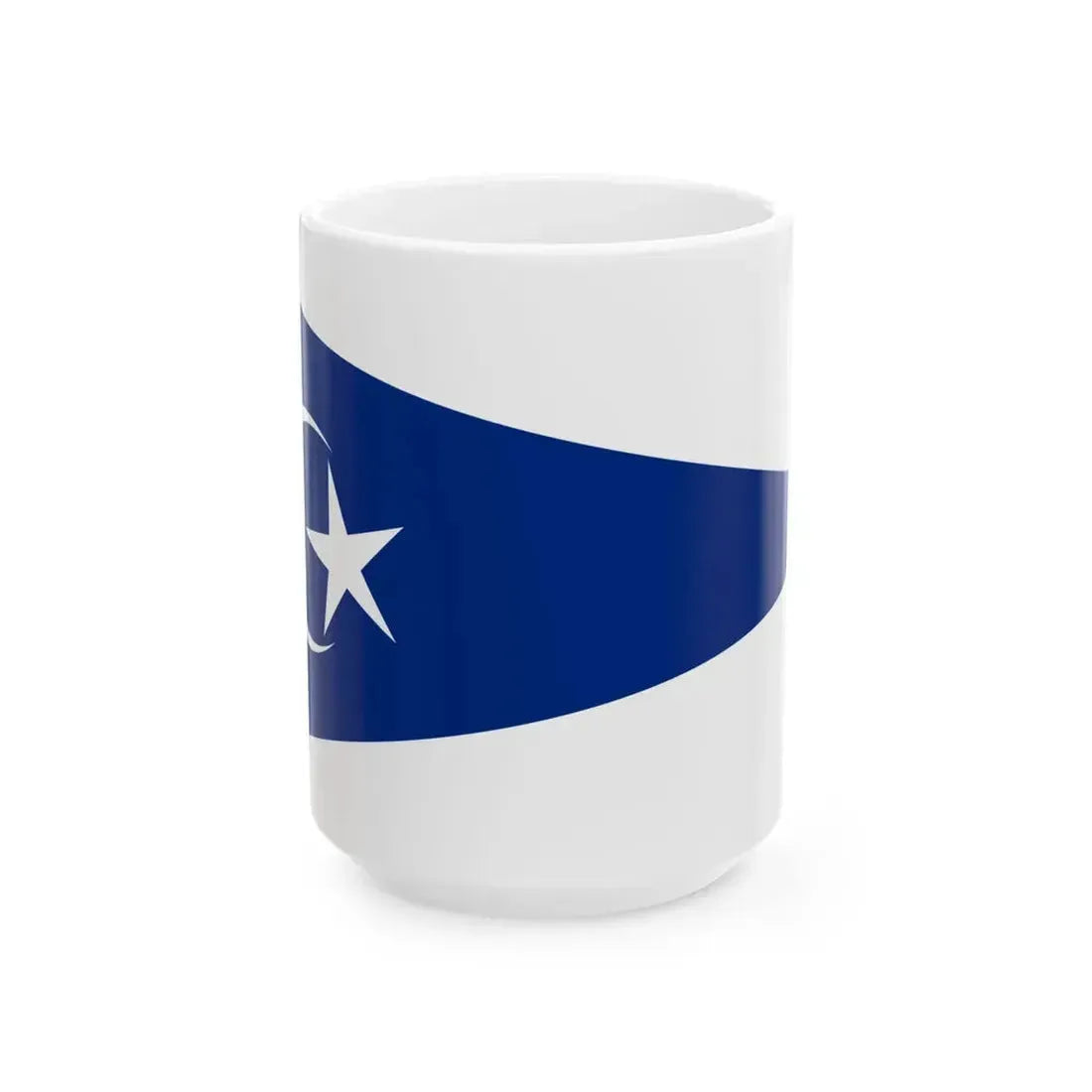 Pennant of the Government Official of Johor (Malaysia) White Coffee Mug 15oz - Go Mug Yourself