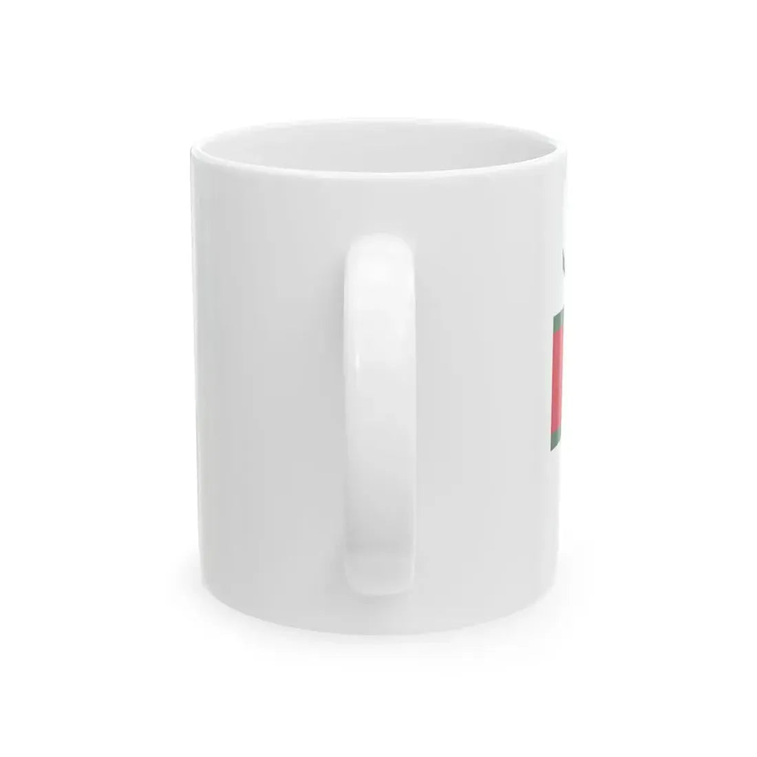 Pennant of the Rear Commodore of the Imperial and Royal Yacht Squadron Transleithania (Hungary) White Coffee Mug - Go Mug Yourself