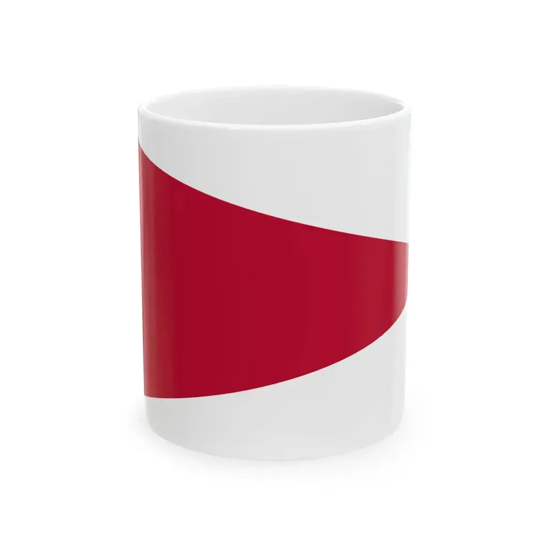 Pennant of the Wharton (United States) White Coffee Mug 11oz - Go Mug Yourself