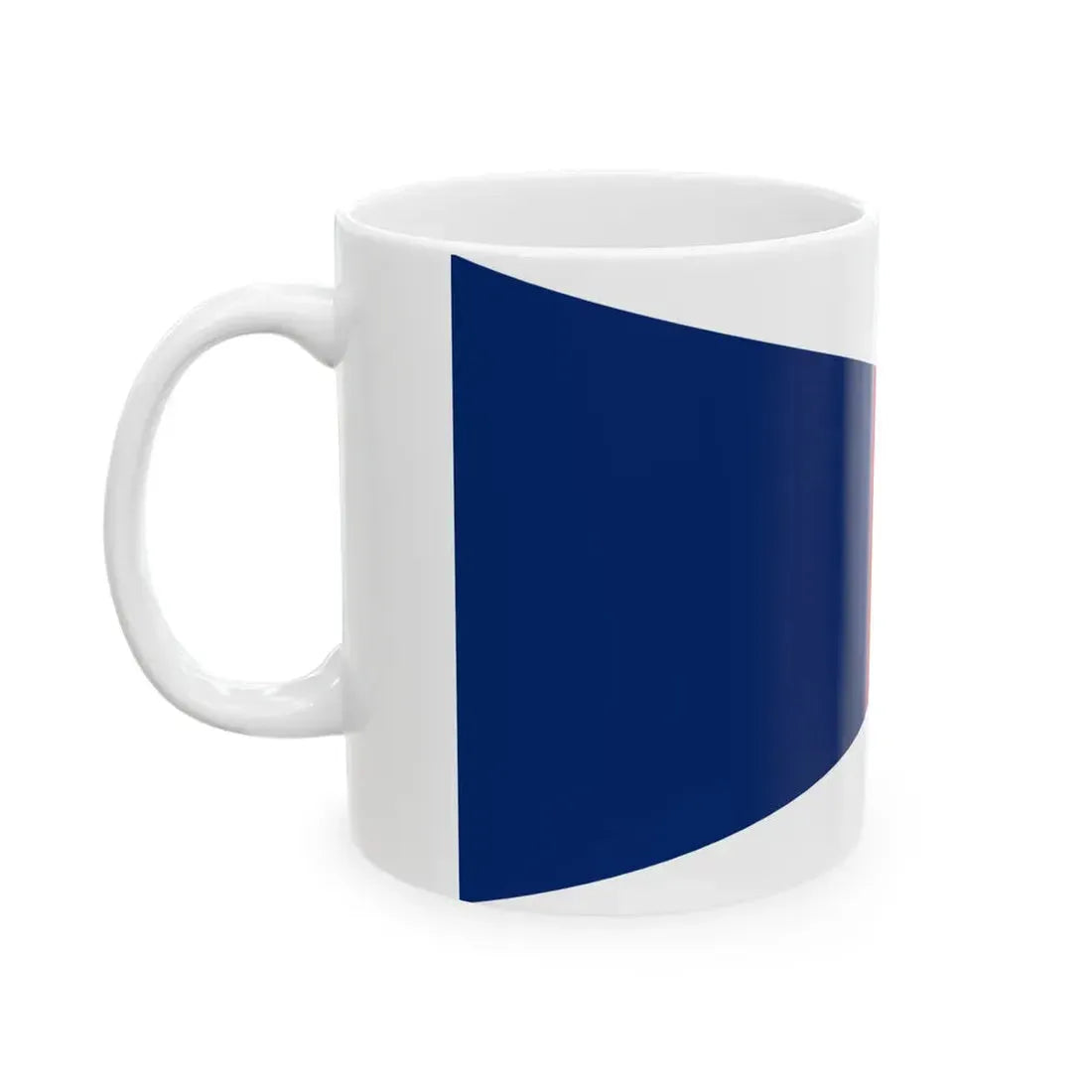Pennant of the Zavala (United States) White Coffee Mug - Go Mug Yourself