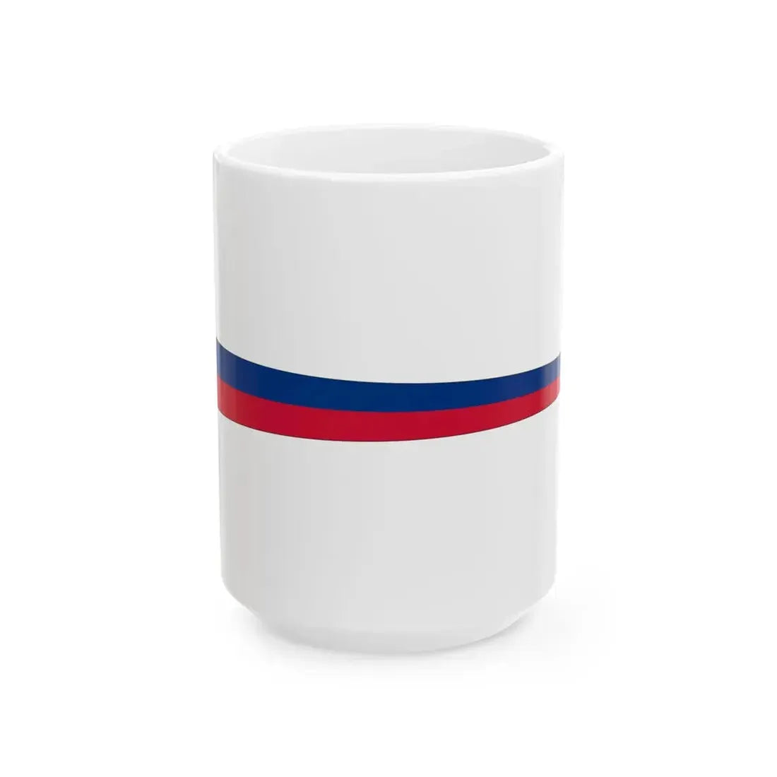 Pennant of Varsinais-Suomi (Finland) White Coffee Mug 15oz - Go Mug Yourself