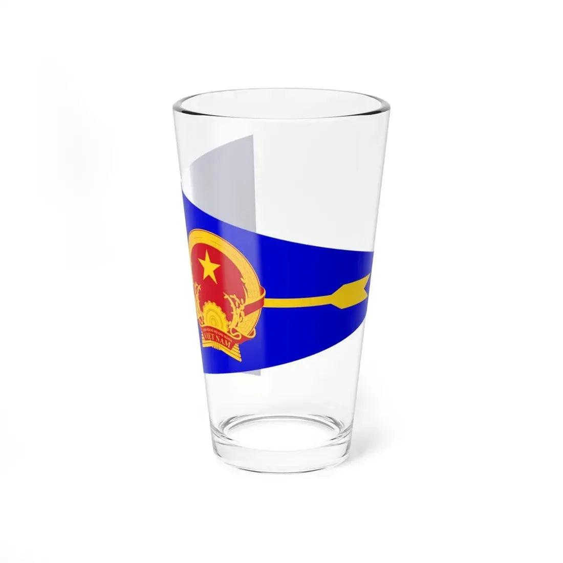 Pennant of Vietnamese Coast Guard (Vietnam) Pint Glass 16oz 16oz - Go Mug Yourself