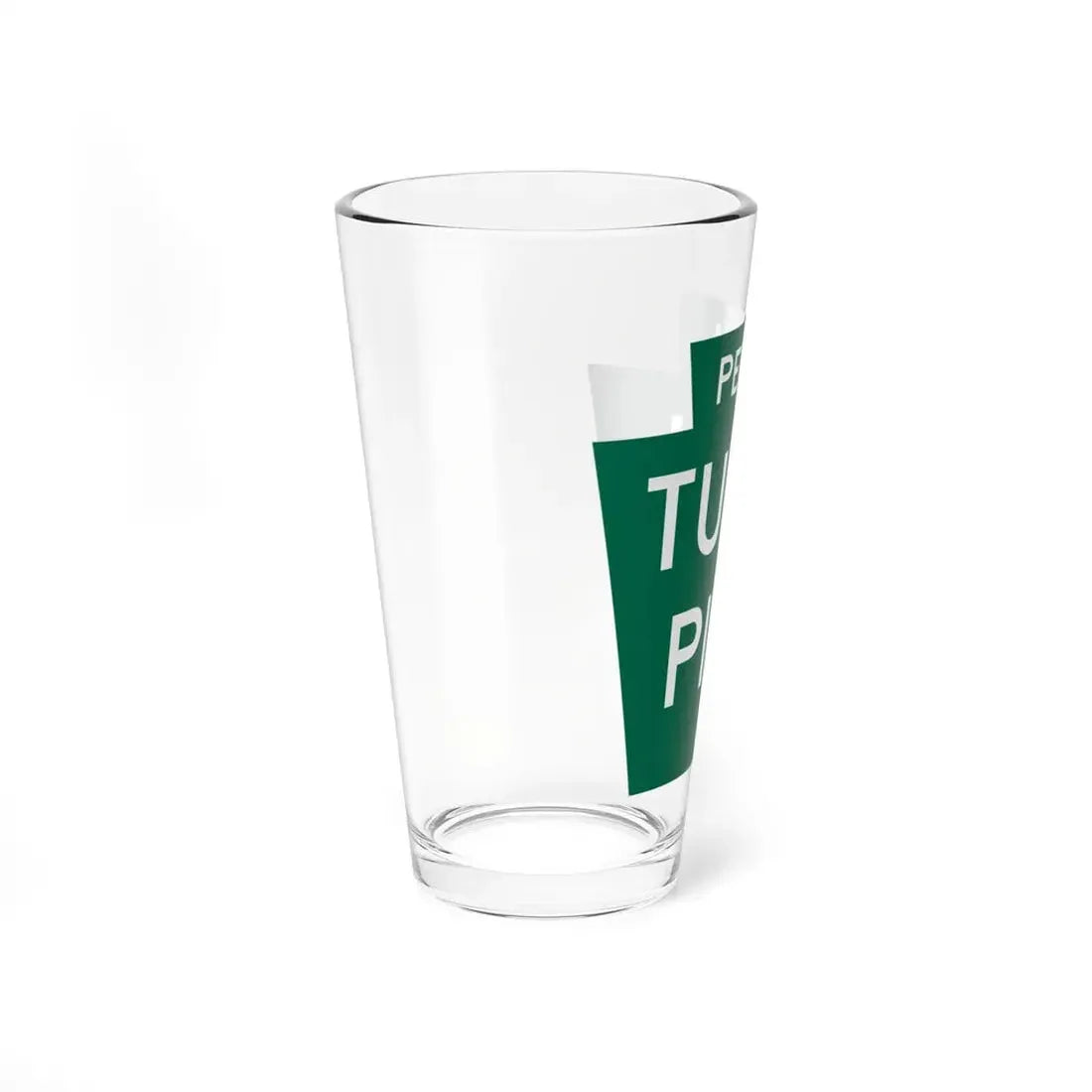 Pennsylvania Turnpike logo (Pennsylvania) (Road Sign) Pint Glss 16oz - Go Mug Yourself