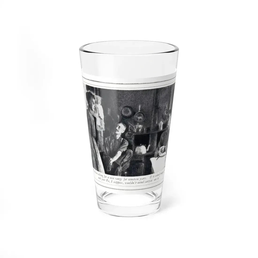 Pennyroyal by Anna McClure Sholl, Woman's Home Companion, November 1924 (Magazine Illustration) Pint Glass 16oz 16oz - Go Mug Yourself