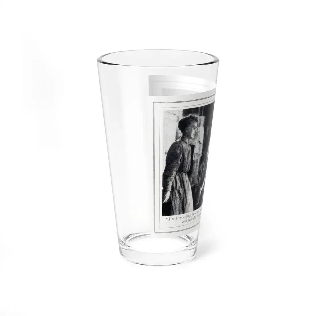 Pennyroyal by Anna McClure Sholl, Woman's Home Companion, November 1924 (Magazine Illustration) Pint Glass 16oz - Go Mug Yourself
