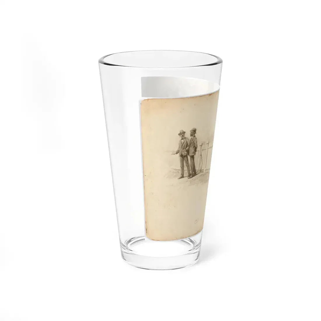 Penrod Jashber, Cosmopolitan magazine illustration, March 1917 (Magazine Illustration) Pint Glass 16oz - Go Mug Yourself
