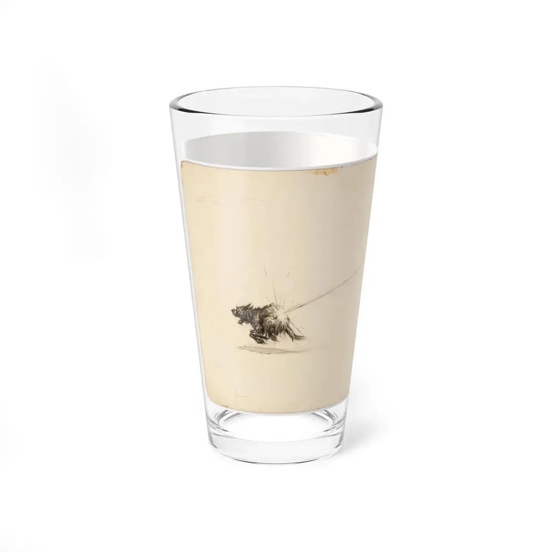 Penrod's Little Cousin, Cosmopolitan Magazine illustration, 1916 (Magazine Illustration) Pint Glass 16oz - Go Mug Yourself
