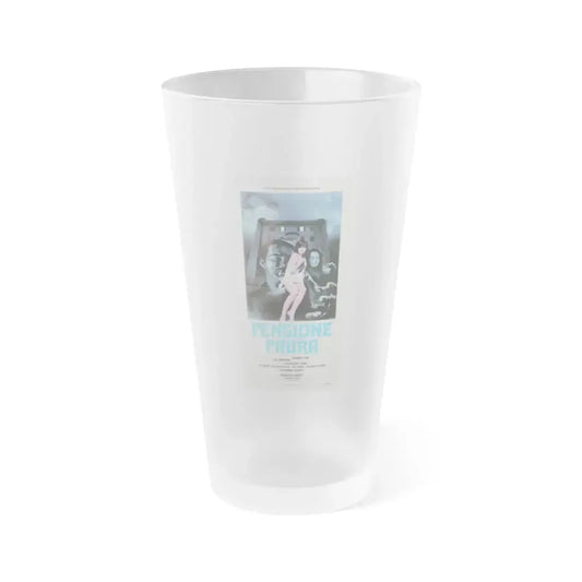 PENSIONE PAURA (ITALIAN) 1978 Movie Poster - Frosted Pint Glass 16oz 16oz Frosted - Go Mug Yourself
