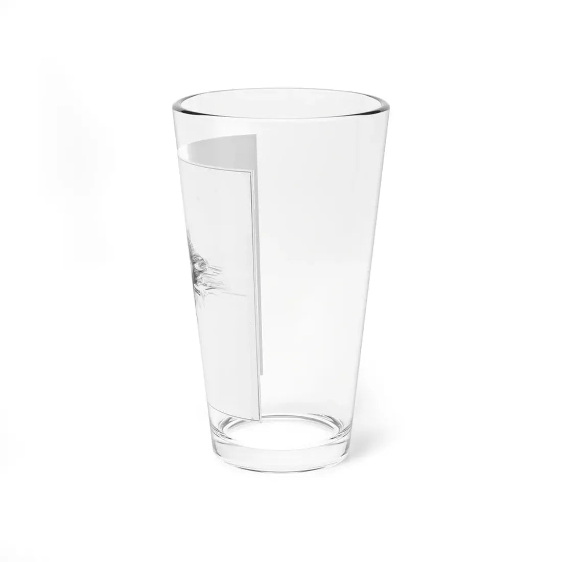 Pensive Woman (c. 1920s) (Magazine Illustration) Pint Glass 16oz - Go Mug Yourself