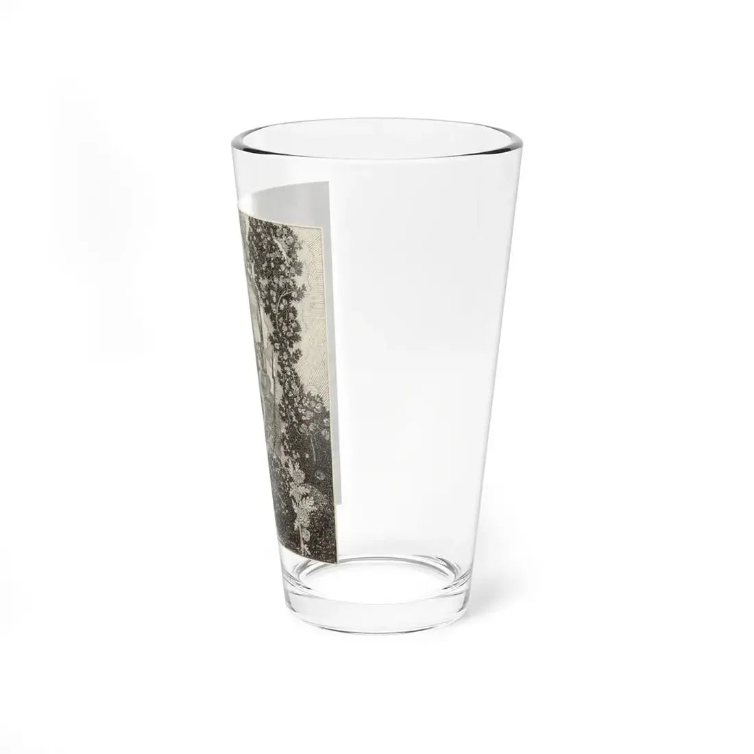 People Ascending Stairway (Magazine Illustration) Pint Glass 16oz - Go Mug Yourself
