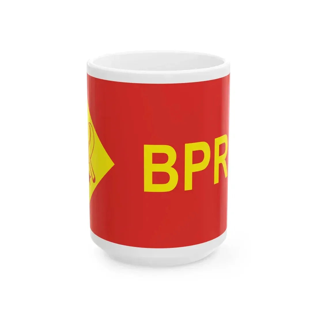 Peoples Revolutionary Bloc Flag (El Salvador) White Coffee Mug 15oz - Go Mug Yourself