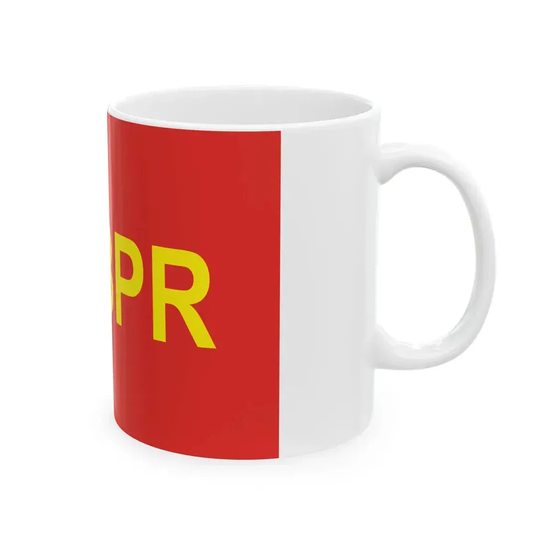 Peoples Revolutionary Bloc Flag (El Salvador) White Coffee Mug - Go Mug Yourself