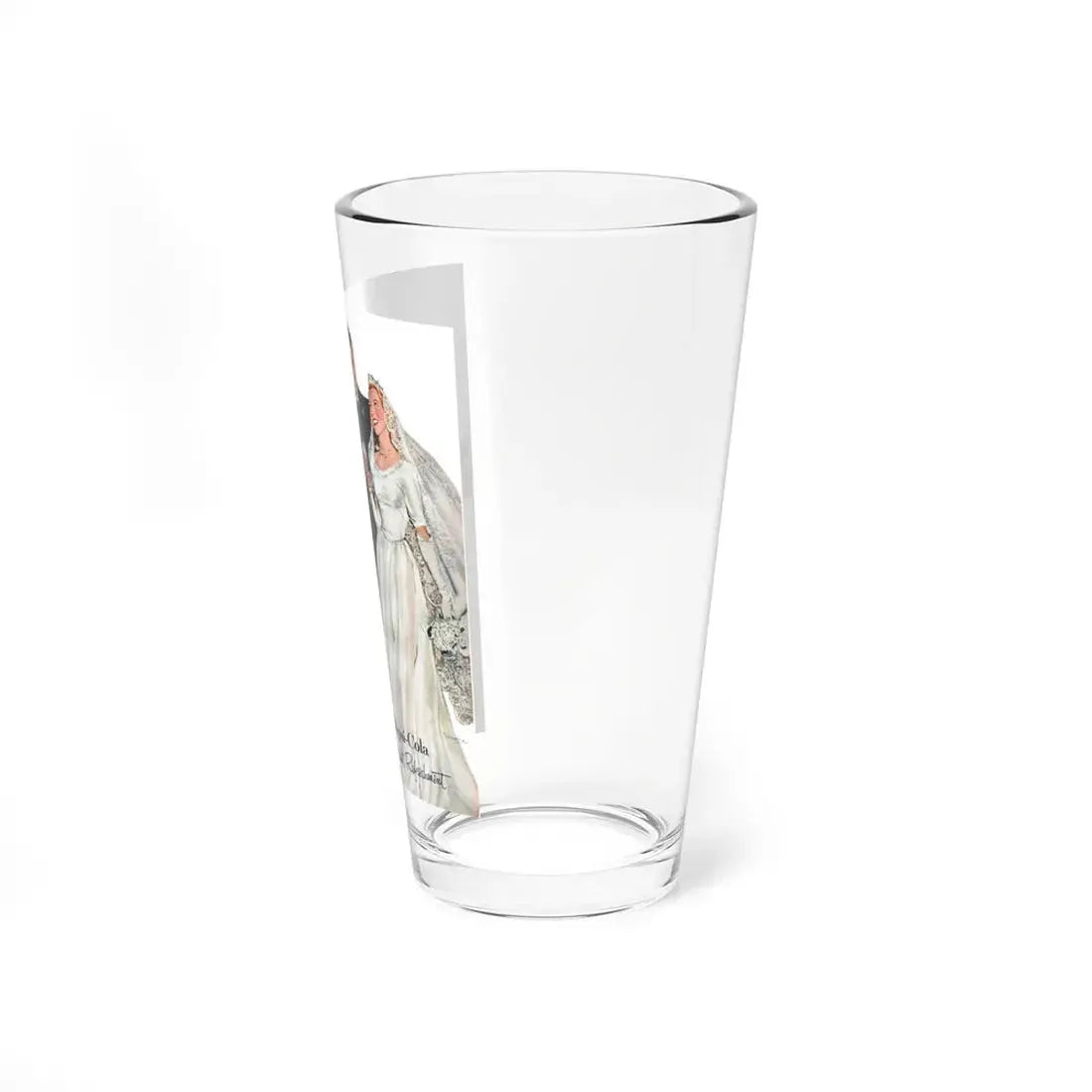 Pepsi ad, This Week Magazine, June 21, 1953 (Magazine Illustration) Pint Glass 16oz - Go Mug Yourself