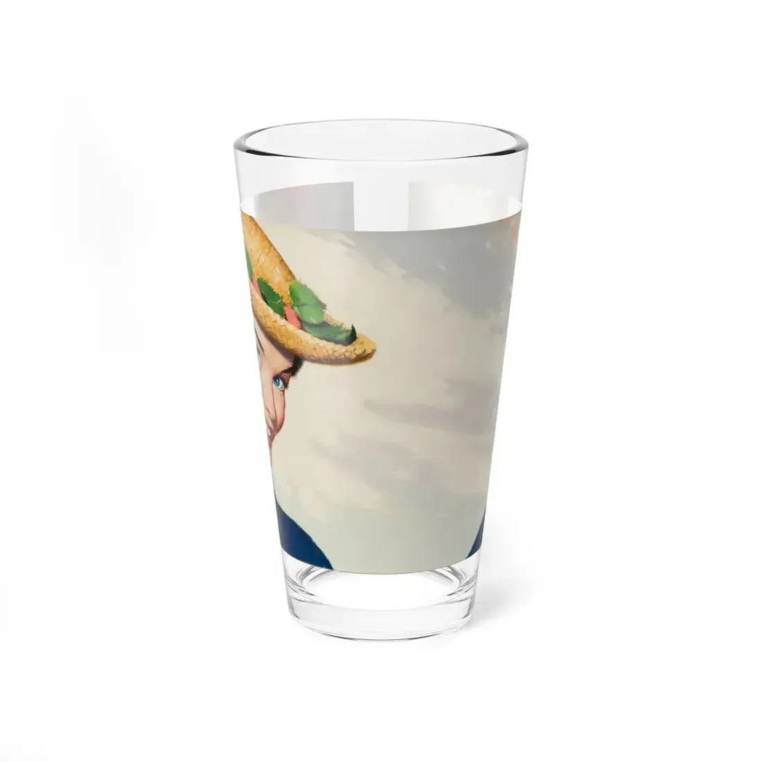 Pepsi-Cola, ad illustration (Magazine Illustration) Pint Glass 16oz 16oz - Go Mug Yourself