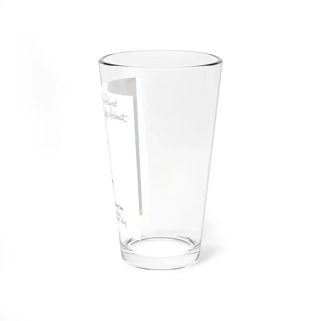 Pepsi-Cola ad, Look magazine, May 1955 (Magazine Illustration) Pint Glass 16oz - Go Mug Yourself