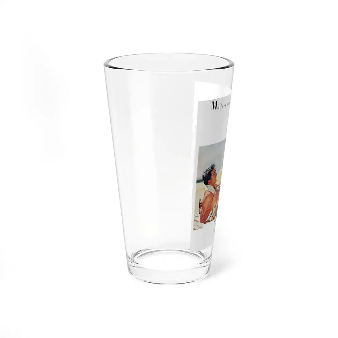 Pepsi-Cola advertisement, 1953 (Magazine Illustration) Pint Glass 16oz - Go Mug Yourself