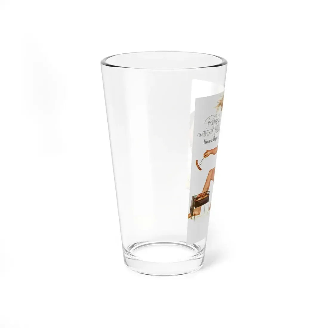 Pepsi-Cola advertisement (Magazine Illustration) Pint Glass 16oz - Go Mug Yourself