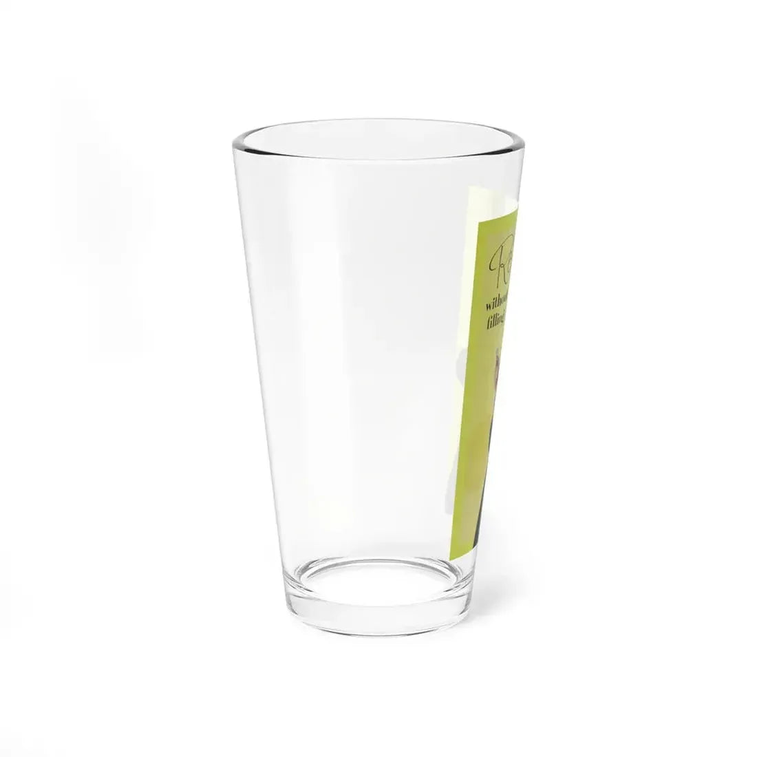 Pepsi Cola, Refresh Without Filling, ad illustration (Magazine Illustration) Pint Glass 16oz - Go Mug Yourself