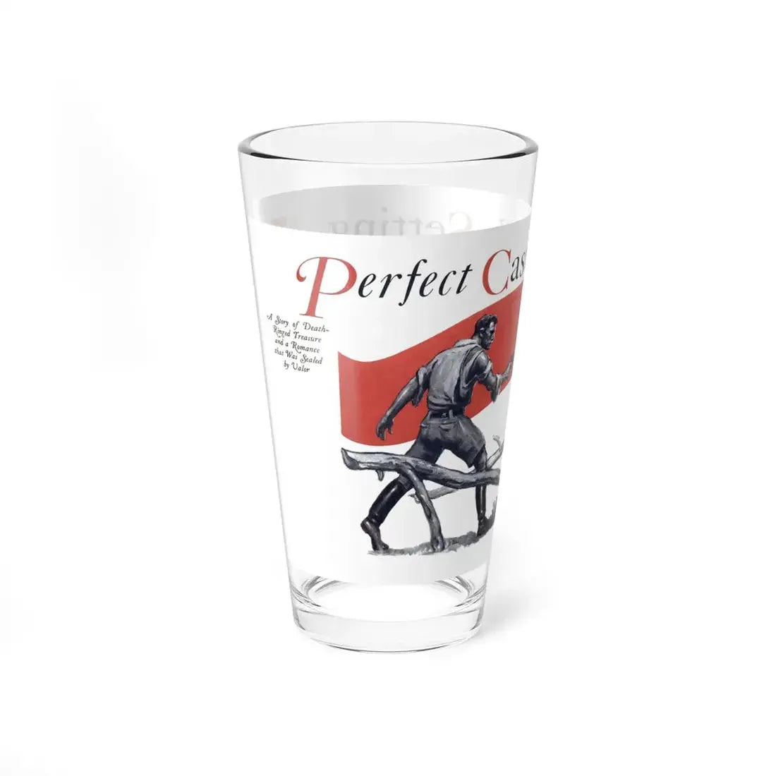 Perfect Cast and Setting (1), Liberty magazine, July 9, 1932 (Magazine Illustration) Pint Glass 16oz - Go Mug Yourself