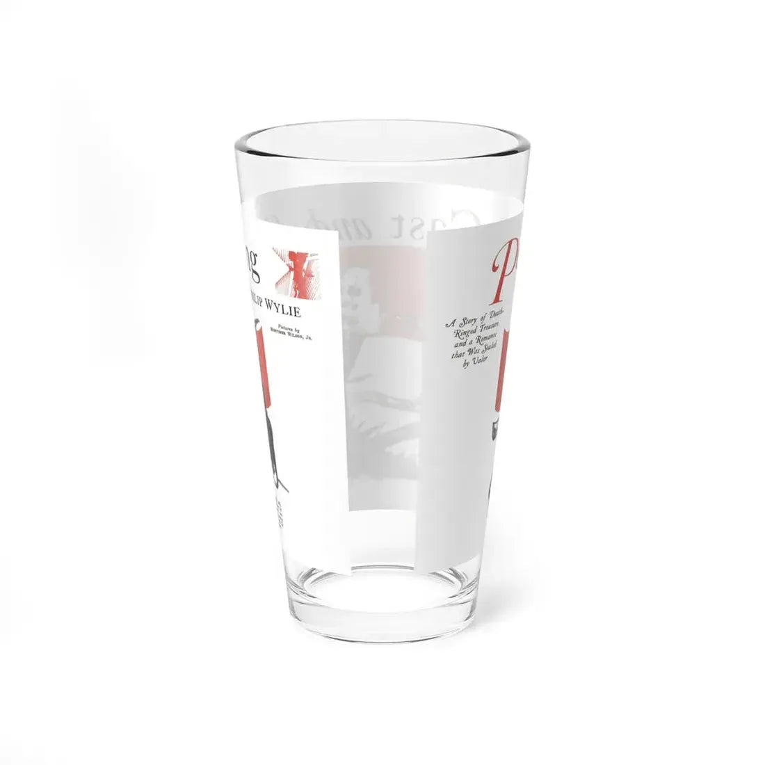 Perfect Cast and Setting (1), Liberty magazine, July 9, 1932 (Magazine Illustration) Pint Glass 16oz - Go Mug Yourself