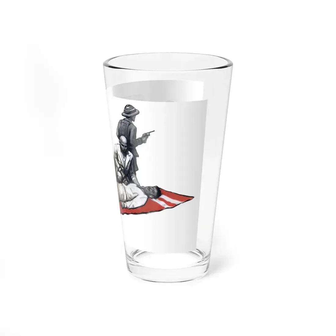 Perfect Cast and Setting (2), Liberty magazine, July 9, 1932 (Magazine Illustration) Pint Glass 16oz - Go Mug Yourself