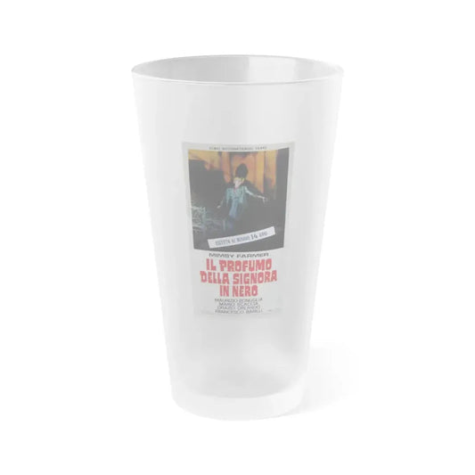 PERFUME OF THE LADY IN BLACK 1974 Movie Poster - Frosted Pint Glass 16oz 16oz Frosted - Go Mug Yourself