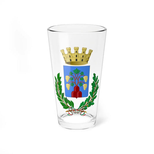 Pergola Italia-Stemma (Italy) (Coat of Arms) Pint Glass 16oz 16oz - Go Mug Yourself