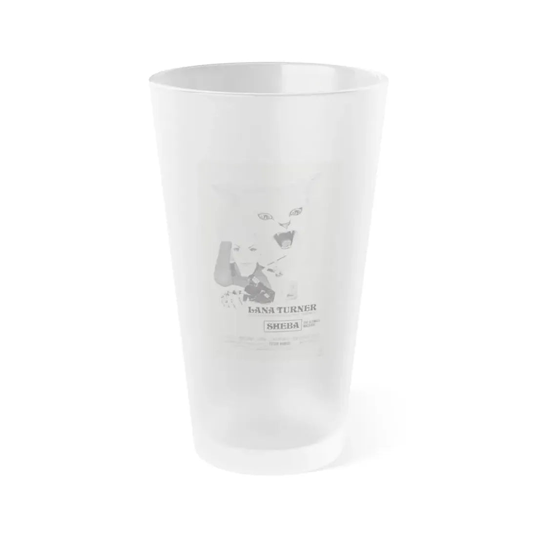 PERSECUTION 1974 Movie Poster - Frosted Pint Glass 16oz 16oz Frosted - Go Mug Yourself