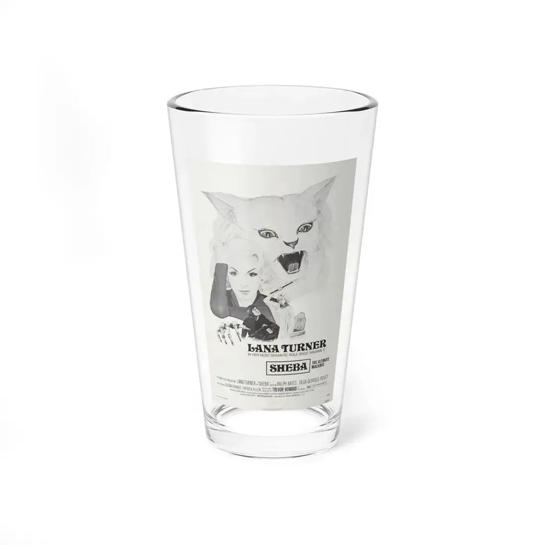 PERSECUTION 1974 Movie Poster - Pint Glass 16oz 16oz - Go Mug Yourself