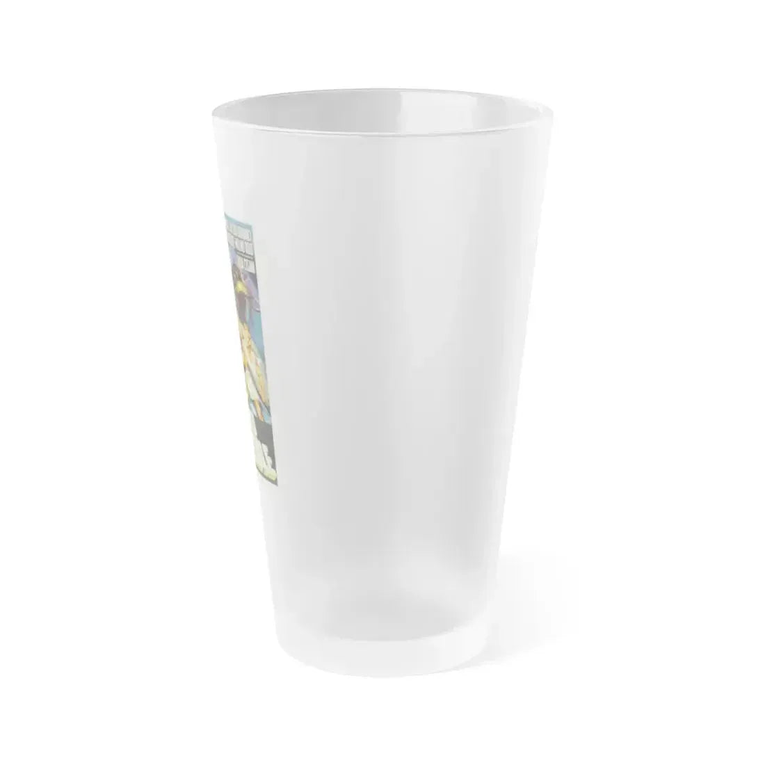PERSEUS THE INVINCIBLE 1963 Movie Poster - Frosted Pint Glass 16oz - Go Mug Yourself