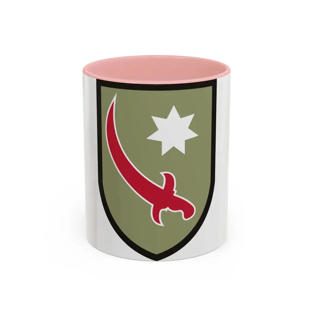 Persian Gulf Service Command (U.S. Army) Accent Coffee Mug 11oz Pink - Go Mug Yourself