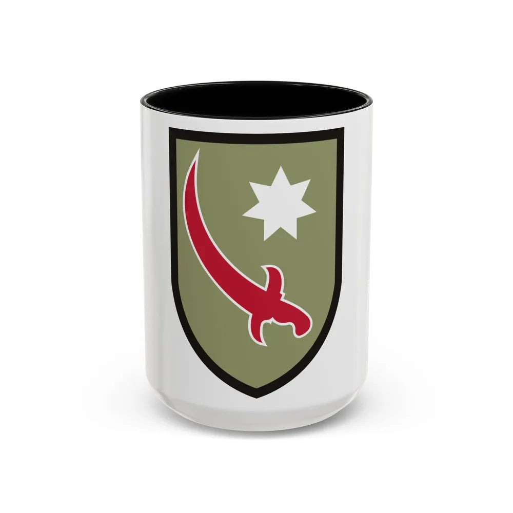 Persian Gulf Service Command (U.S. Army) Accent Coffee Mug 15oz Black - Go Mug Yourself